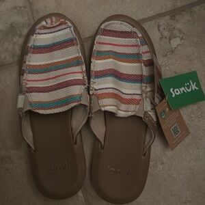 SANUK Sidewalk Surfers Women’s Size 6 NWT